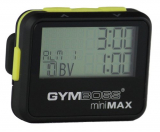 Gymboss miniMAX Interval Timer and Stopwatch – BLACK / YELLOW SOFTCOAT