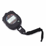 HDE Water Resistant Sports Combine Digital Chrono Stopwatch Timer with Compass and Lanyard