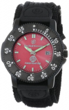 Smith & Wesson Men’s SWW-455F Fire Fighters Red Dial Black Band Watch