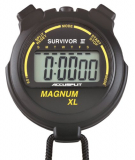 ACCUSPLIT Survivor Stopwatch with Clock and Extra-Large Display